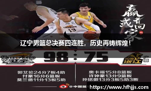 辽宁男篮总决赛四连胜，历史再铸辉煌！